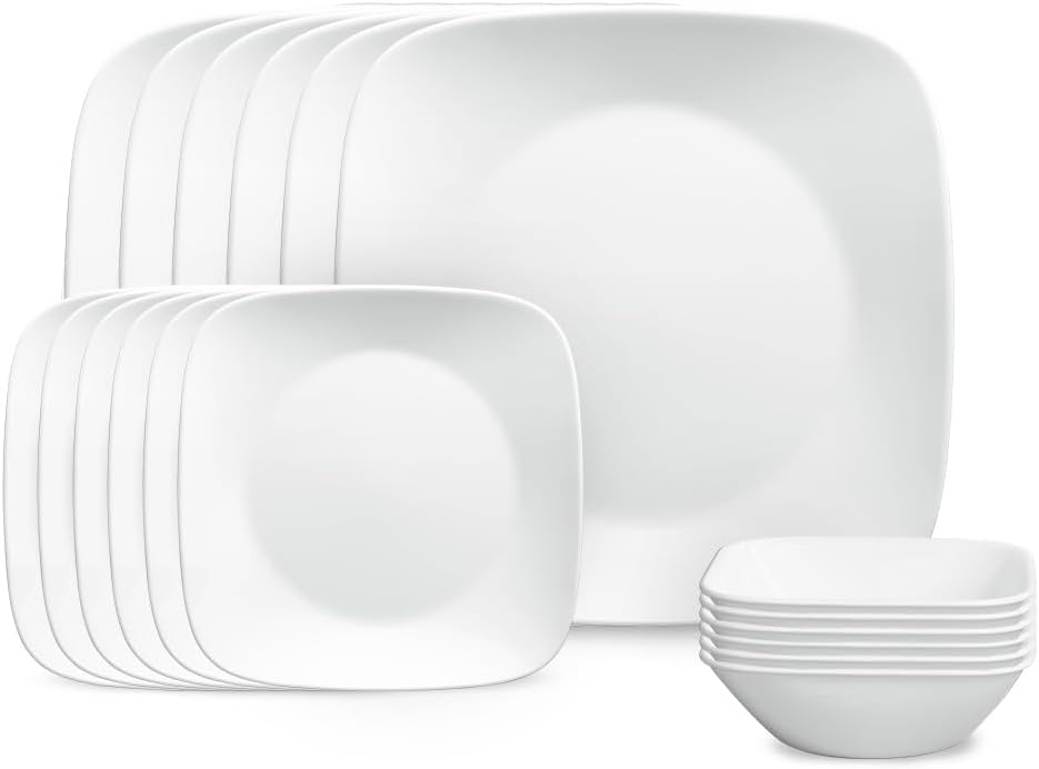 Corelle 18-Piece Dinnerware Set for 6 | Chip & Break Resistant