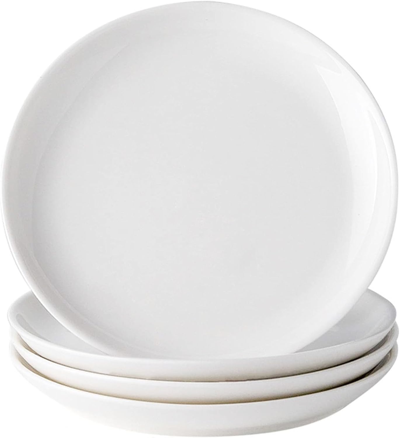 8 Pc Ceramic Appetizer Plates - 5.6" Small Dessert Plates Set