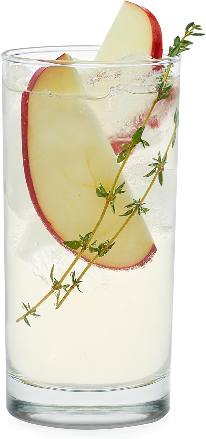 Libbey 8-Piece Drinking Glasses Set, 15.5 Oz