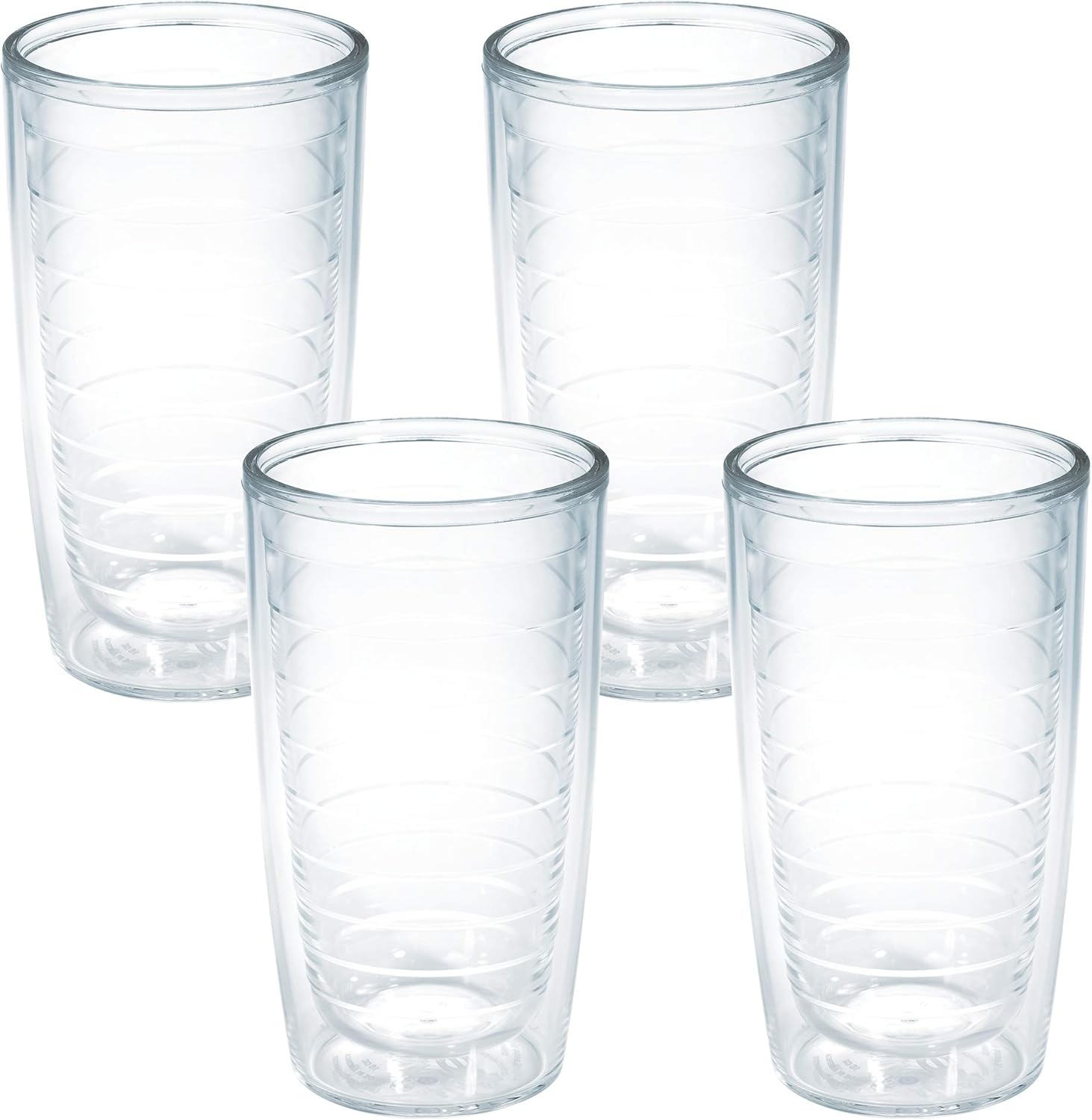 Tervis 16oz Insulated Tumblers - 4pk, Made in USA